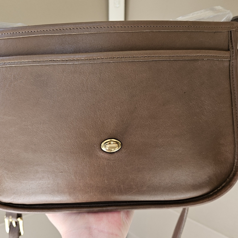 Vintage Coach City Bag Taupe 9790 - Picture 10 of 11